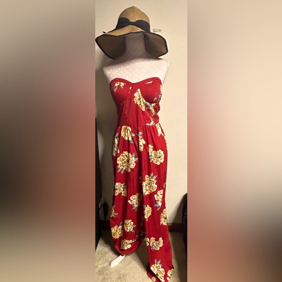 Band of Gypsies floral jumpsuit - Picture 1 of 5